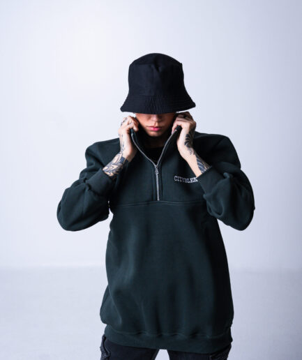 CTB ''HALF-ZIP'' GREEN