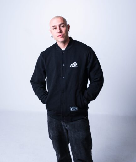 CTB ''COLLEGE JACKET'' BLACK